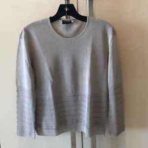 Giorgio Armani Black Label Grey knit sweater